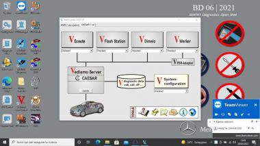 Star Diagnostic Software with Xentry/DAS/EPC/WIS/Vediamo/DTS Installed