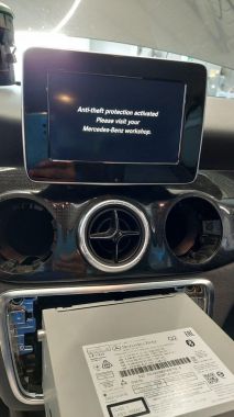 Anti-theft Code Mercedes Benz